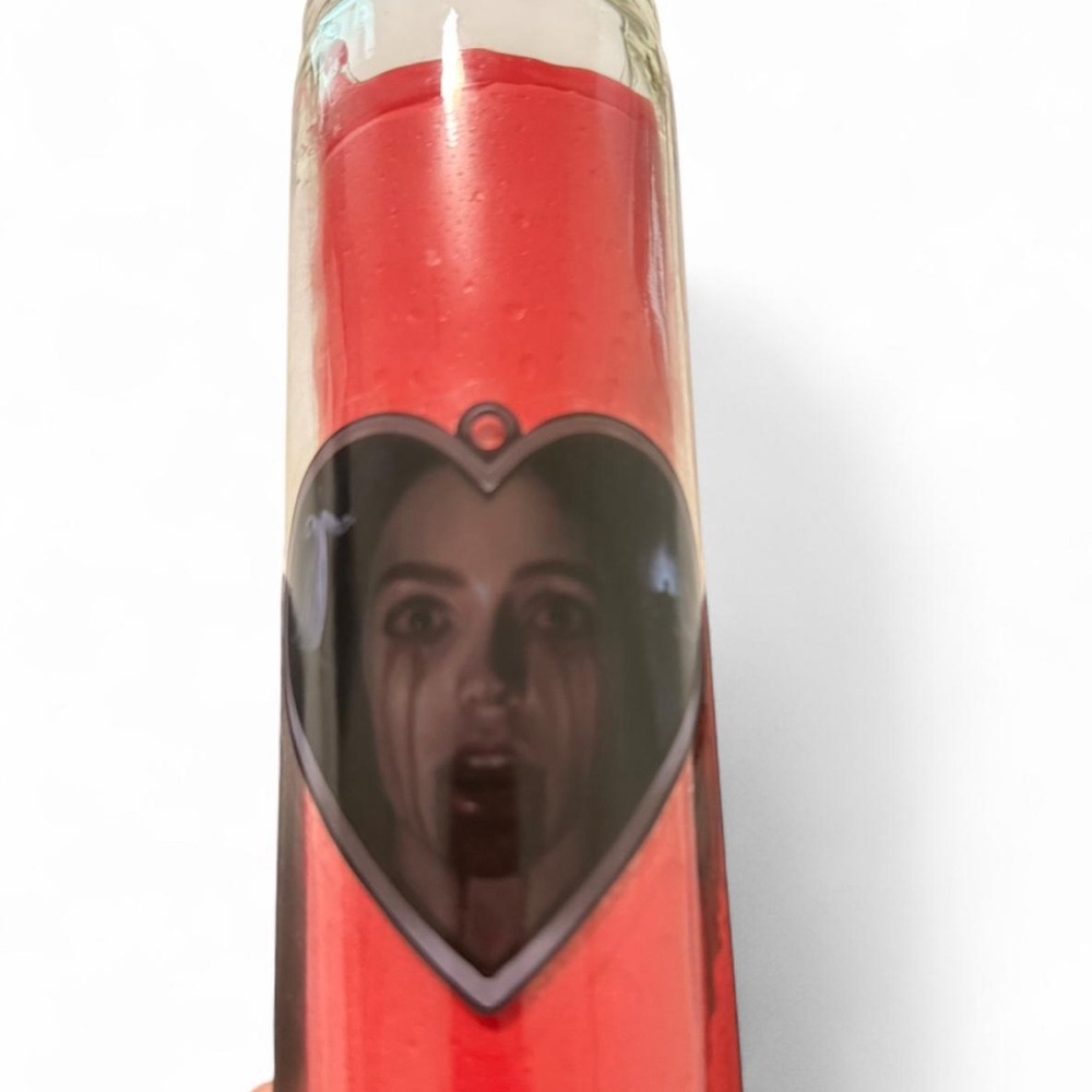 Brand New Lily Rose Depp Nosferatu Prayer Candle. 8 inches tall.